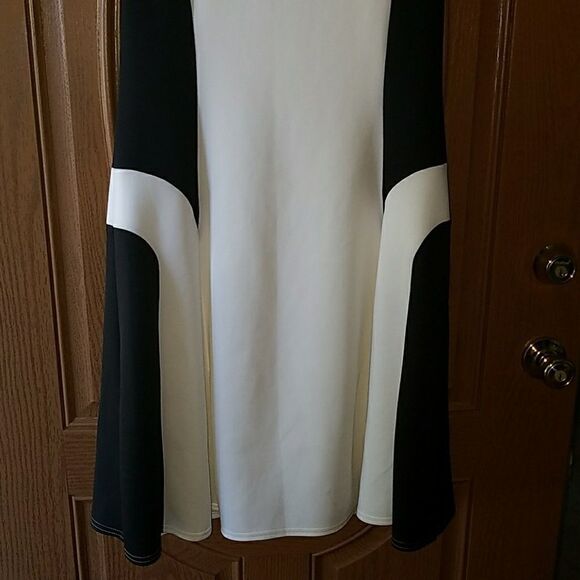 Michael Tyler black and white dress SZ L NWT - Picture 3 of 7
